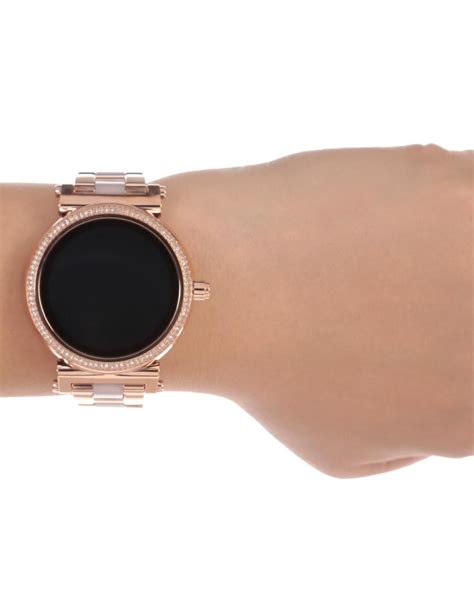 reloj digital michael kors dama